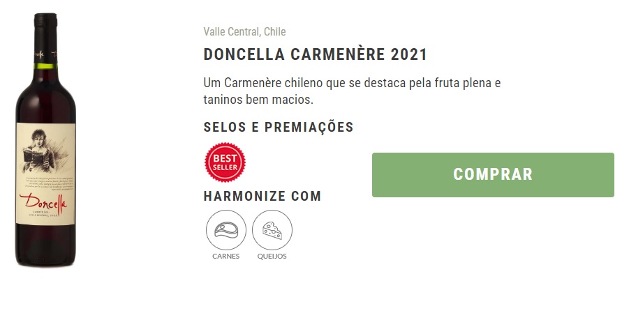 Doncella Carmenere 2021