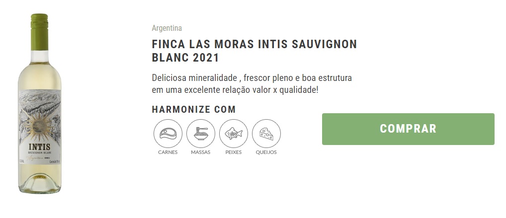 Finca Las Moras Intis Sauvignon Blanc 2021